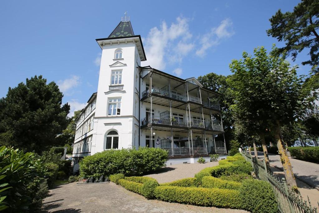 Ruhige Fewo Mit Strandkorb, Villa Stranddistel, Binz Exterior foto
